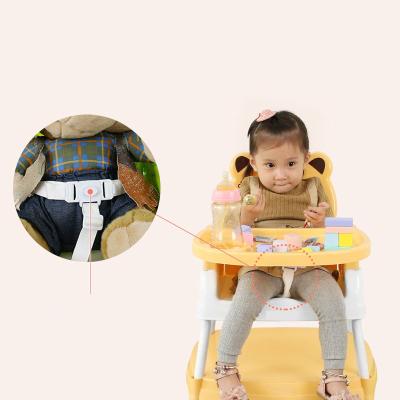 China Cartoon AliGan Pastoral Children's Chair Baby Dining Chair Foldable Dining Table With Dish Multifunctional Portable Home for sale