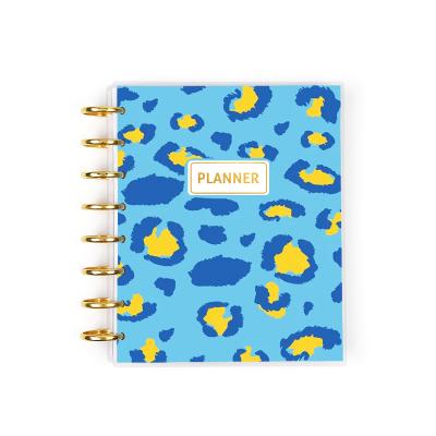 China Wholesale Custom Memory OEM ODM Print Service Journal Stickers Disc Binding Planner Notebook for sale