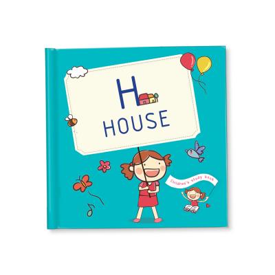 China paper & High Quality Custom Cardboard Children Book Mount Kid Board Books White Paper Cardboard Books CMYK for sale