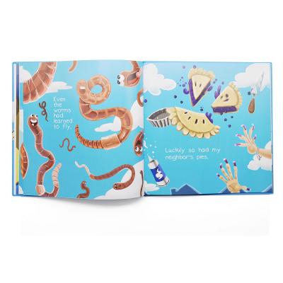 China Eco-Friend Custom Printing Durable Double Sides Kid Coloring Book Layering Story Board Book For Children for sale