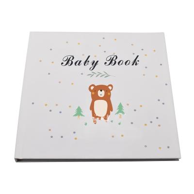 China 2021 Custom Printing Children's Book Planner Baby Memory Diary Book First Year Baby Memory Book Jame Custom Diary Notebook for sale