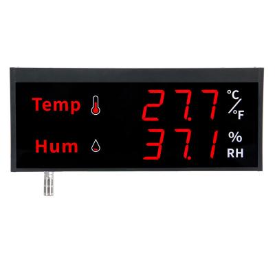 China New! BIG SCREEN 2.4G Wifi Temperature And Humidity Sensor Data Logger TUYA APP Temperature Alarm zu verkaufen