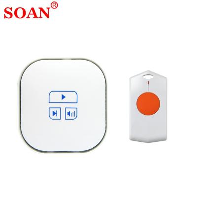 中国 Wireless Plug-in WIFI Doorbell Door Chime Sensior SOS Panic Button caller for elderly 販売のため