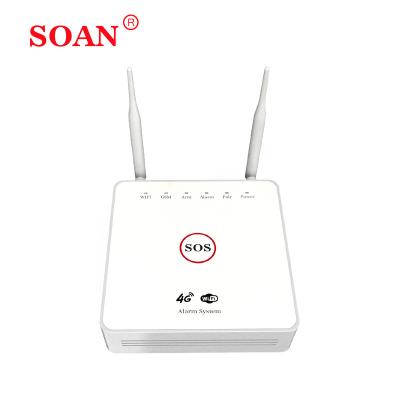 中国 Tuya Smart Home 4G GSM Smart WIFI Alarm Wireless gsm Alarm System Power Failure gsm sms Alarm 販売のため