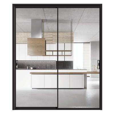 China Commercial Glass Door With ≤2.1 Heat Insulation Coefficient From Aluminium Sliding Doors for sale