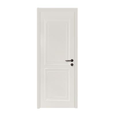 China Processing Plastic Frame UPVC Bathroom Door for Modern Design Style and Soundproofing for sale