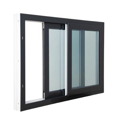 China Energy Soundproof Double Glazed Tempered Glass Aluminum Profile Tilt and Turn Window for sale