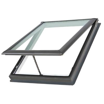 China Custom-Made Aluminum Top Hung Home Window with Double Glass and Level 8 Air Tightness for sale