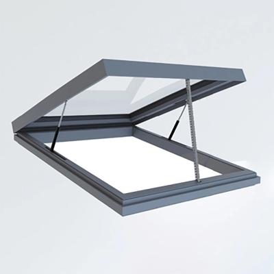 China 5 27A 55 9A 5 12A 5 Glass Aluminum Fixed Skylight For Level 9 Wind Pressure Resistance for sale