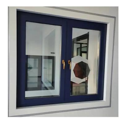 China Aluminum Alloy Double Glazed Casement Windows Customized For Soundproofing for sale