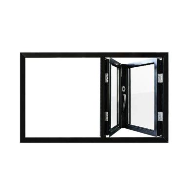 China 8-Way Seal Bi Folding Windows With High Strength Nylon PA66 Heat Insulation Strip for sale