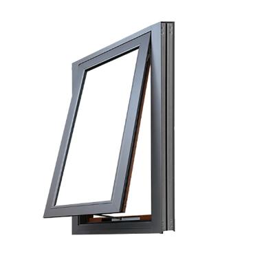 China Aluminum Alloy Frame European Style Awning Windows With High Wind Pressure Resistance for sale