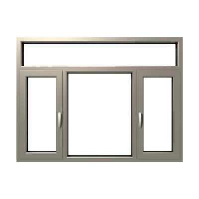 Chine Écran pliable fenêtre coulissante en aluminium pour la maison épaisseur de paroi 2,2 mm à vendre