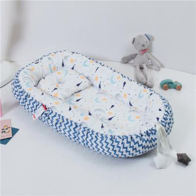 China Modern Portable Infant Baby Cribs Floor Sofa Floor Sofa Top Quality Medium Baby Bed for sale