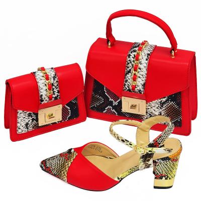 China Fashion cheap handbag-shoes for women shoes and handbags handbags with matching shoes for sale