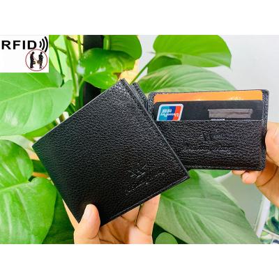 China Factory Wholesale Waterproof Short Purse Men Price Rfid Design Short Wallets Invent Purse Wallet Bag for sale