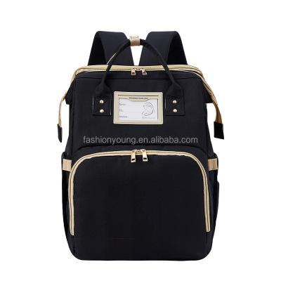 China Luxury Backpack Diaper Bag Diaper Bag With Crib Baby Diaper Bag for sale