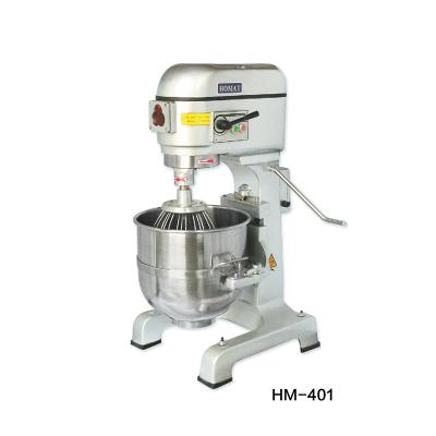 China Industrial Egg Mixer Cake Mixer Hotel HOMAT Hotel Restaurant Equipment Comercial Baking Planetary Mixer for sale