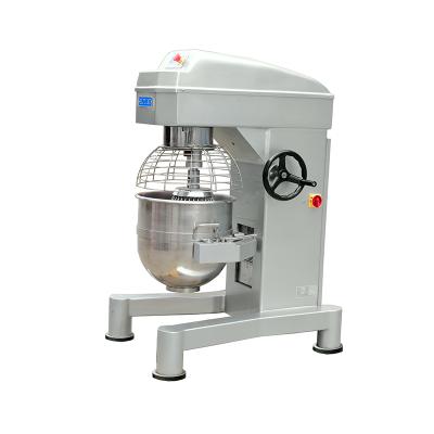 China Hotel Vertical Planetary Mixer 80 Liter Cake Universal Planetary Bakery Mixer for sale