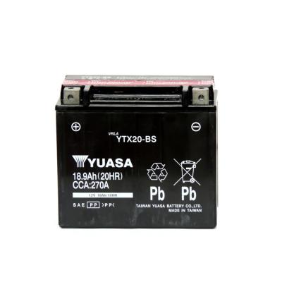 China Wholesale Motorcycle Start Power Battery China Supplier YTX20-BS Battery For Motorcycle for sale