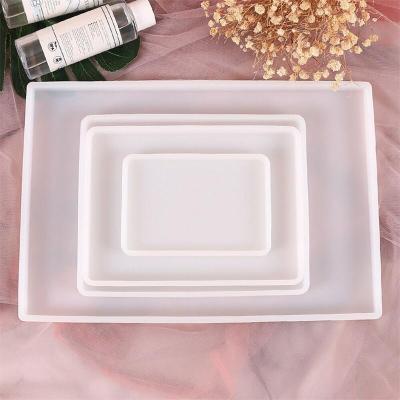 China Multi-Specification Sustainable Square Coaster Silicone Epoxy Mold for sale