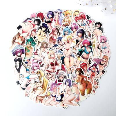 China Suitable for New Cute Vinyl Lady& Loli Adulting Bunny 100 PCS/BAG Bikini Stickers Soft Surfaces Bunny Girl Stickers Women Anime Decals for sale