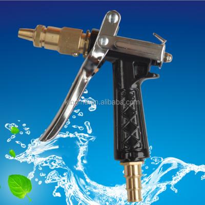 China Variable Spray Patterns Garden Hose Nozzle/Hand Sprayer - 10 Patterns Heavy Duty Metal Watering Nozzle - High Pressure - Pistol Grip Front Trigger - for sale