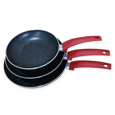 China American Style 24cm aluminum skillet customizable household cookware non-stick skillet for sale