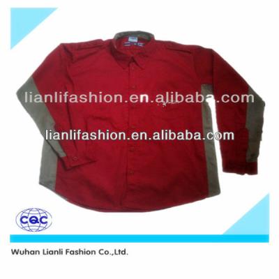 China Breathable Formal Long Sleeve High Quality 100%cotton Work Shirts For Men for sale