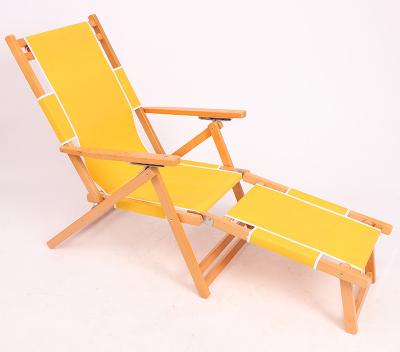 China Heavy Duty Commercial Rental Durable Commercial Garden Rental Lazy Adjustable Patio Folding Beach Hotel Stable Sea Sand Bed Yard Wood Outdoor Lounger for sale