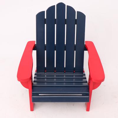 China wholesale durable garden durable outdoor wooden pation maker kid kids blue red blue adirondack chair small for sale