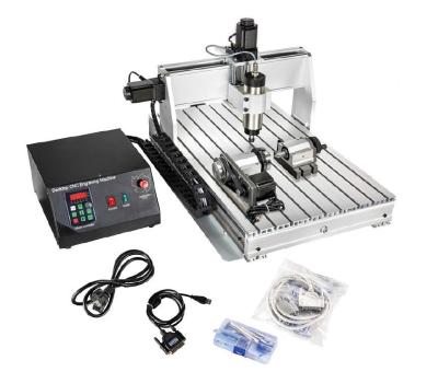 China Lastic 4060 mini 3axis cnc engraving machine cnc diy desktop milling machine for sale