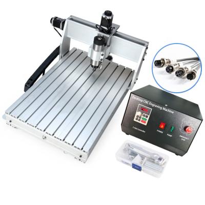 China Lastic Mini CNC 6040z 3axis Small CNC Router Desktop CNC Machine for PCB Wood Working Cutting for sale