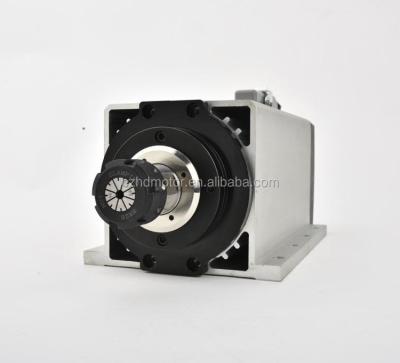 China 4.5KW ER25 Air Cooling High Speed ​​CNC Spindle Milling Motor for Engraving Machine and Cutting Machine for sale