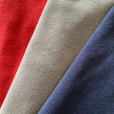 China Yongxin breathable 100% polyester fleece laminated with fleece fabric for clothes for sale