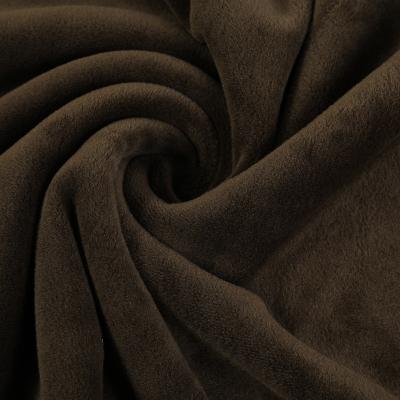 China Breathable Home Textile Double Sided Elastic Super Soft Fleece Fabric for sale