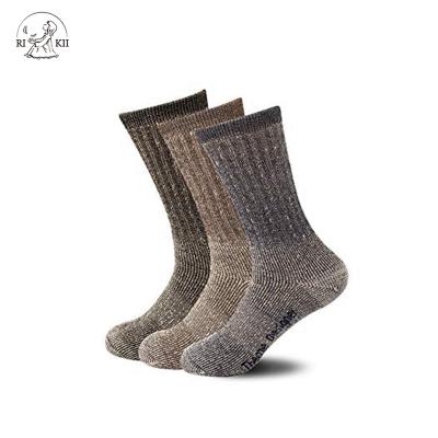 China Low Price BQ-A 019 Mens Organic Socks 100% Socks Thermal Cold Weather Heavy Rise Socks QUICK DRY for sale