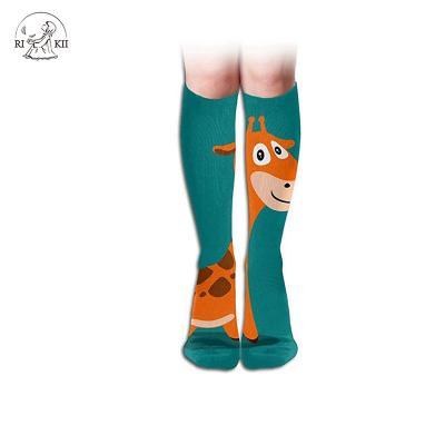 China BQ-A 130 Low MOQ Cotton Compression QUICK DRY Socks With Cartoon for sale