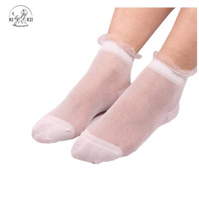 China BQ-A 920 good prices pure QUICK DRY women's ankle socks thin socks for sale