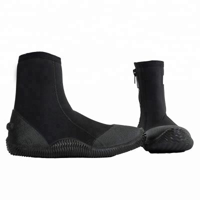 China Anti-skid/warm/water tight diving boots 3/5/7mm water shoes boots fin booties rubber neoprene wetsuit boots for sale