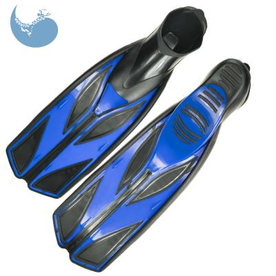 China Durable High Quality Long Anti Slip Rubber Soft Scuba Diving Snorkeling Fins for sale