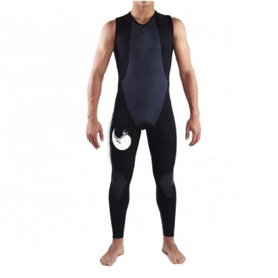 China Breathable Men's High Quality Neoprene 2mm 3mm 5mm 7mm Super Long John Sleeveless Stretch Diving Wetsuit for sale