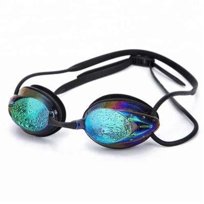 China Cheap swimming/surfer/watersports china quality mirrored swimming glasses swimming gear swim equipment pool running goggles for sale