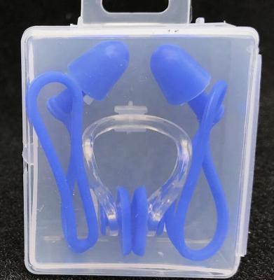 China Durable/Brave Man/Smelless Comfortable Swimming Waterproof Comfortable Nose Clip And Earplugs for sale