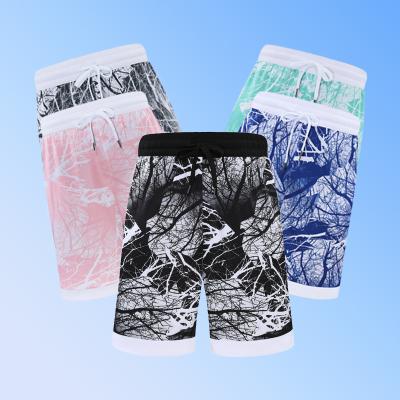 China Men Sublimation Streetwear Fashion Hip Pop Antibacterial Custom Basketball Shorts With ZipperPockets for sale