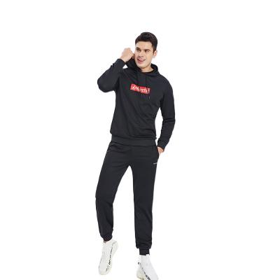 China High Quality Outdoor Casual Jogging Sweater Thermal Hood Sweatshirt Suits Men's Tracksuit Sets for sale