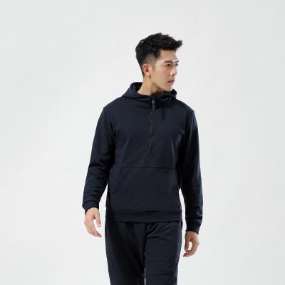 China Anti-pilling 2021 New Style Long Sleeve Men Loose Shape Jogging Hoodie Plus Size for sale