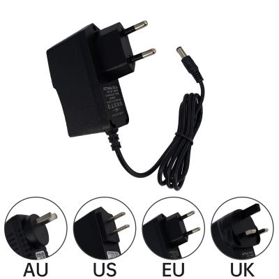 China Custom PC+ABS Power Supply IC Chip ac100-240V DC 12V 1A European Universal LED-CCTV Power Adapter for sale