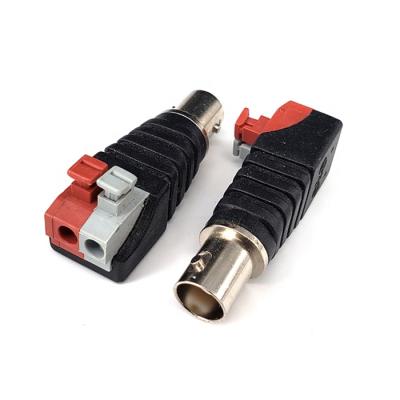 China CCTV Video / For Chinese Bnc Female Connector Adapter Etc Supply Black Use camera to cctv video camera adapter for sale