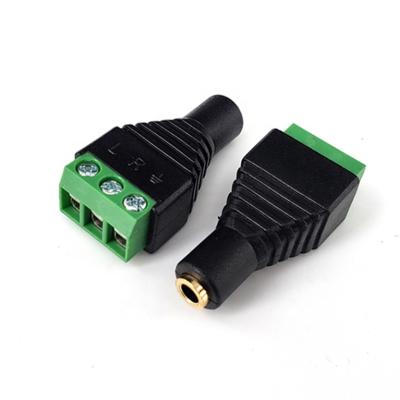 China Surveillance Equipment New Product Promotion Black Female Connector Use For Surveillance Equipment for sale